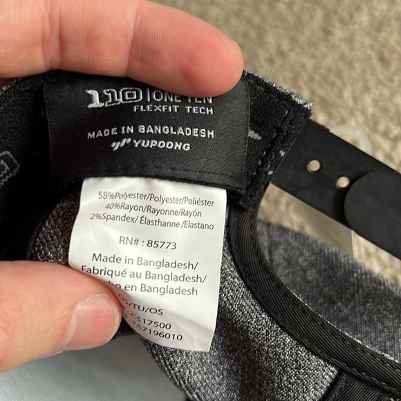 O’Neill Gray/Black Unity 2.0 Hat ONS - Picture 4 of 4